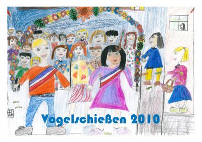 Ein tolles Motiv für 2010 von Lena Lasanioti für alle Grundschüler in Bad Oldesloe